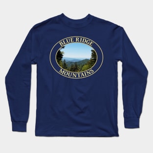 Blue Ridge Mountains in North Carolina Long Sleeve T-Shirt